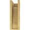 Ekena Millwork 5"W x 10"D x 15"H Classic Moab Rough Cedar Woodgrain TimberThane Corbel, Primed Tan CORUR05X10X15MOARCPR - alternate 6